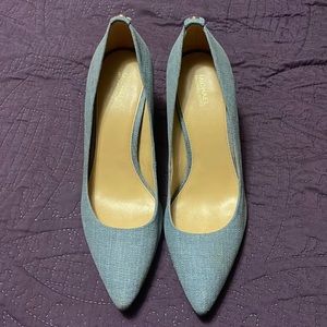 Michael Kors Denim Pumps size 10